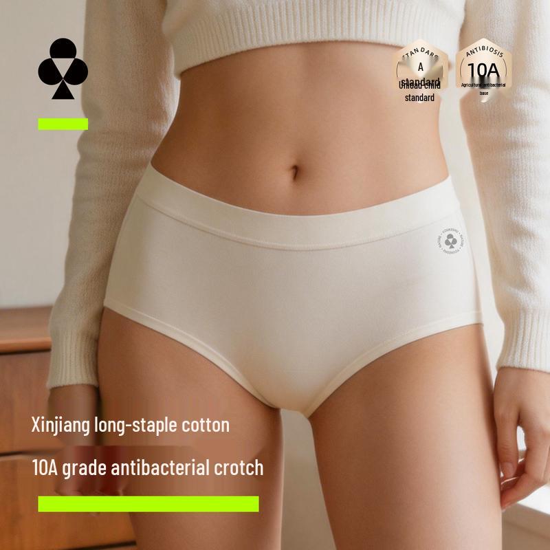Youkeshu 3-Pack Pure Cotton Women's Briefs
