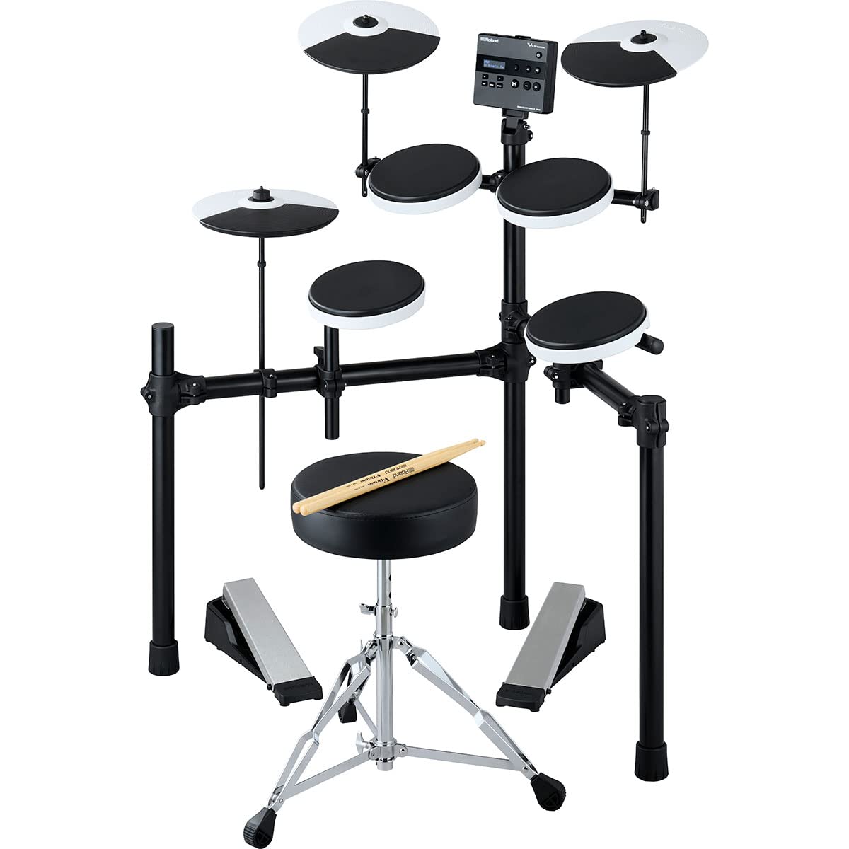 

Roland electronic drum set with chair and stick Shimamura Musical Instruments Original Roland TD-02SC [TD-02K Set]