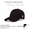 Unisex Side Finger Embroidery Baseball Caps Adjustable Casual Hats Spring and Autumn Outdoor Sunscreen Hat