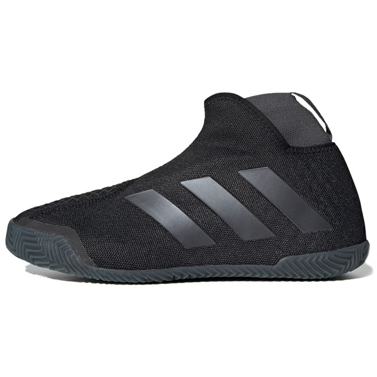 

Adidas Stycon Laceless Clay Court Core Черные женские кроссовки Night-Metallic Grey-Six FV2782