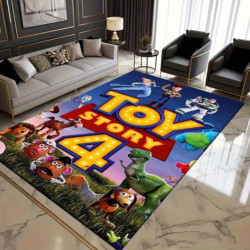 

1pc Toy Story 4 Themed Area Rug, Non-Slip Door Mat for Home Entrance, Bedroom, Bathroom, Anti-Slip Floor Mat 60cm by 90cm