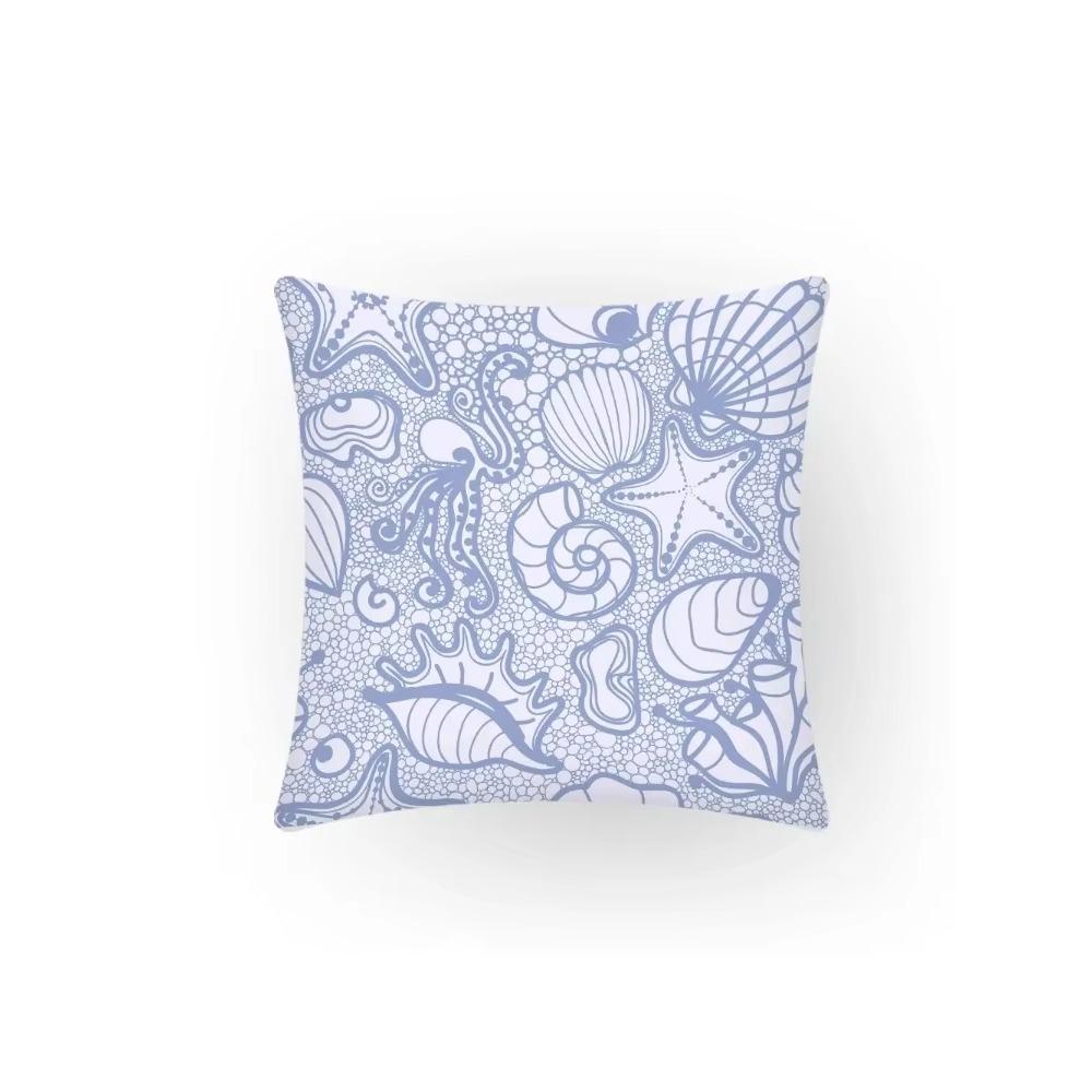 

Рождественская декоративная наволочка для дивана, гостиной, наволочка, домашний декор, наволочка для подушки, принт рождественской елки 66x66cm слоновая кость