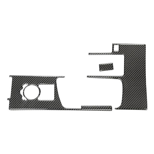 For Lexus IS250 2013- Carbon Fiber Car Central Control Gear Board Panel Decorative Stickers Auto Accesorios Para Vehículos