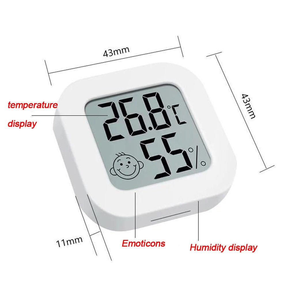 High-Precision Wall-Mounted Indoor Thermohygrometer for Baby Room