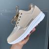 Women's Wedge Sneakers Lightweight Vulcanized Shoes Breathable Wear Resistant Zapatillas De Mujer