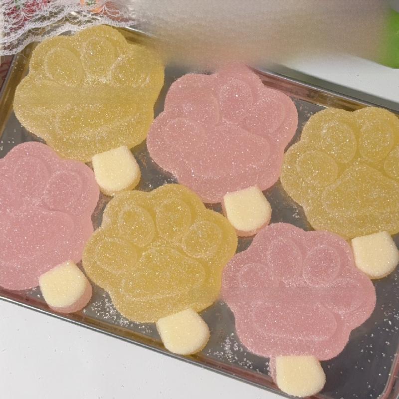 NEW Tabas Squishy Creative Novelty Kawaii Candy Cat Paw Popsicle Ice Cream Soft Sticky Squeeze Fidgeting Kids Toys Girl Gifts