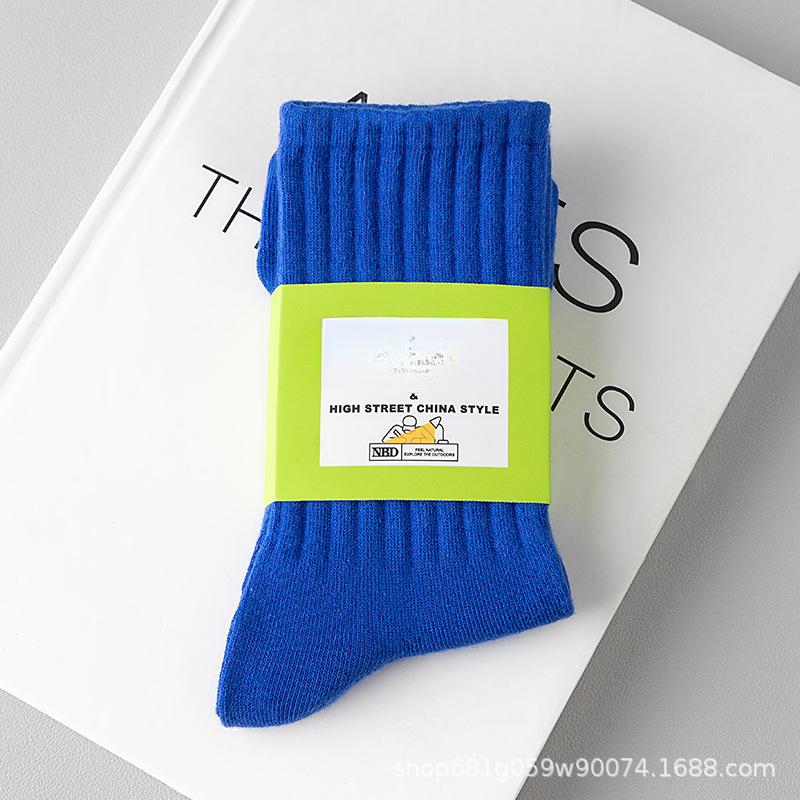 5 Pairs of Cotton Socks Men's Summer Thin Black, White and Grey Mid-calf Cotton Anti-odour Sweat Summer Long Sports Socks for Men