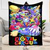 Digital Circus Blanket Soft Warm Cozy Suitable for Couch Office Chair Chair for All Seasons Warmthful Decor Best Holiday Gift for Friends Family