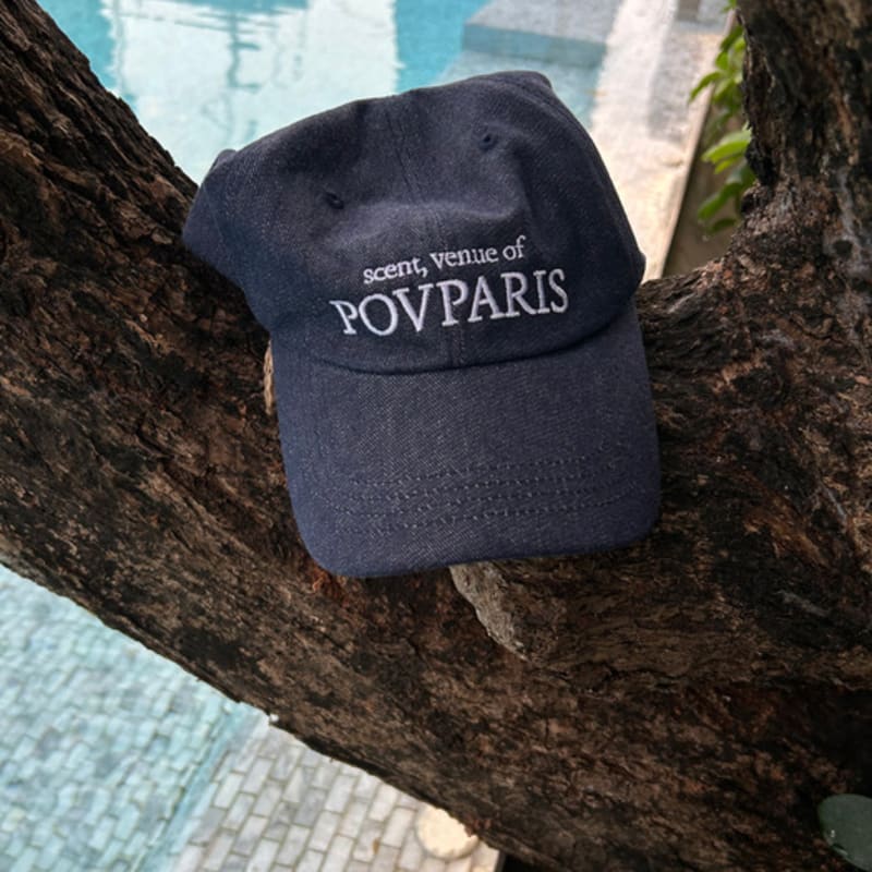 

POVPARIS DENIM BALL CAP FREE