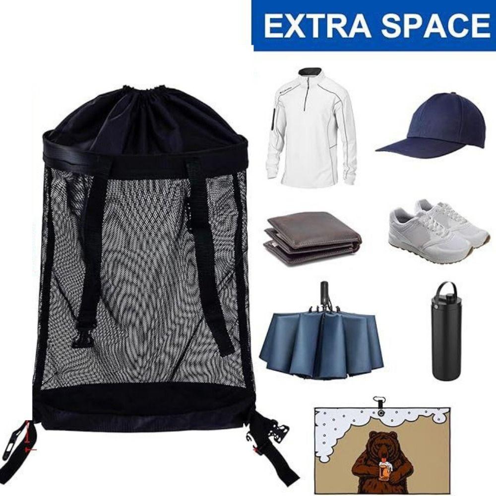 Netzbeutel Golfball Kordelzugtasche Große Kapazität Golfballbehälter Golfzubehör