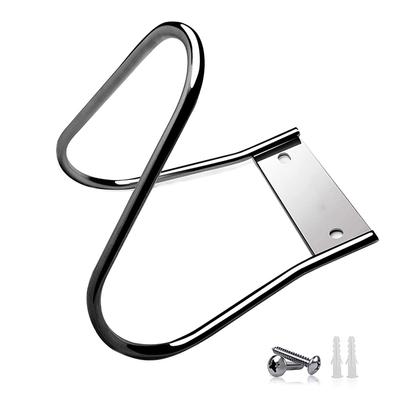 Metall Gartenschlauchhalter, Wasserschlauchaufhänger Wandmontage, Robuster Schlauchhalter Ständer für Außenbereich