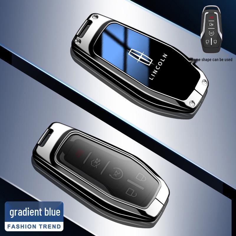 

Высококачественная металлическая пряжка-чехол для ключа для Lincoln MKC, MKZ, MKX (2014-2017)