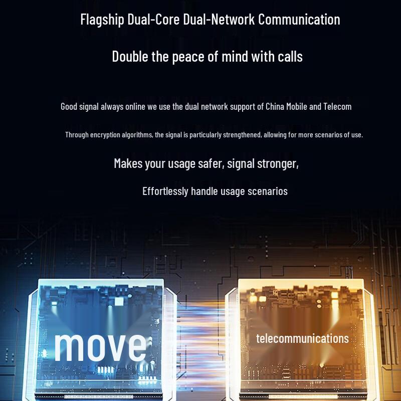 ShengTuo LXH-1982Pro Public Network Long-Range Dual-Mode Walkie Talkie (CN version)