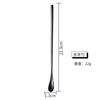 Stainless steel mixing spoon long handle coffee spoon dessert spoon creative ice spoon honey spoon milk tea bar spoon