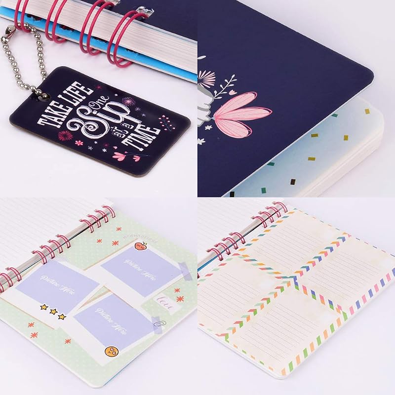 Doodle Morning Glory A5 Size Notebook, 80GSM (Multicolour)