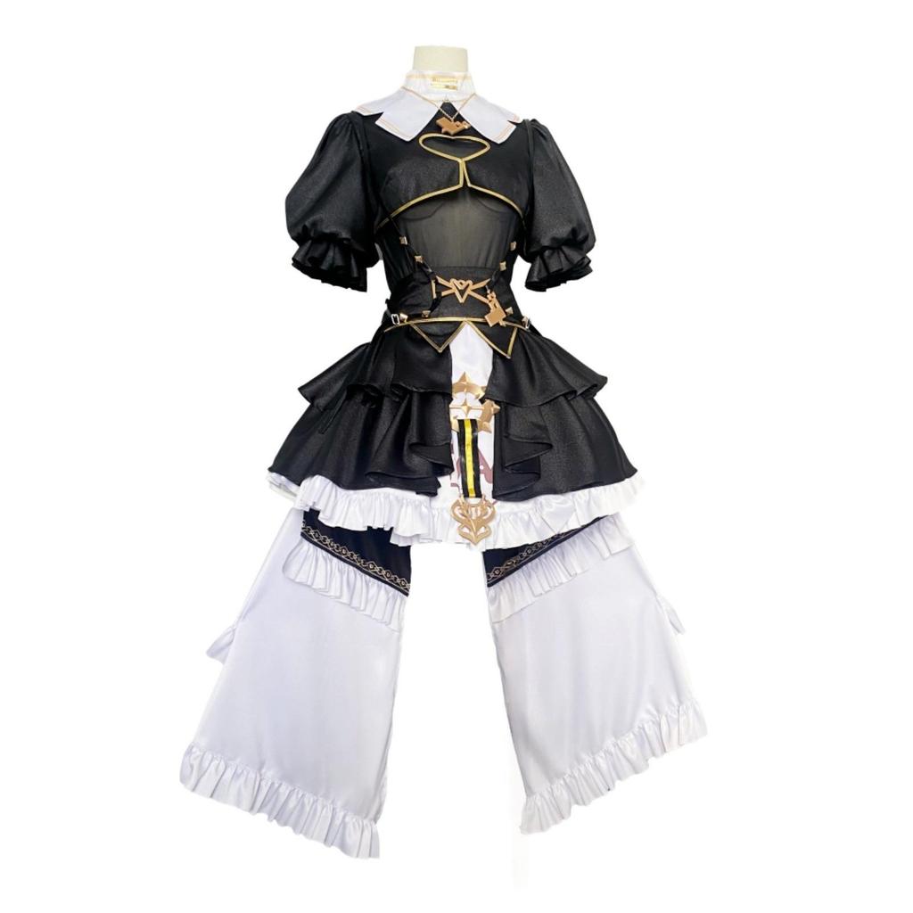 Captain Treasure Marine Nun Cosplay Costume Set