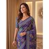 New Launch Ajrak Print Designer Saree Collection