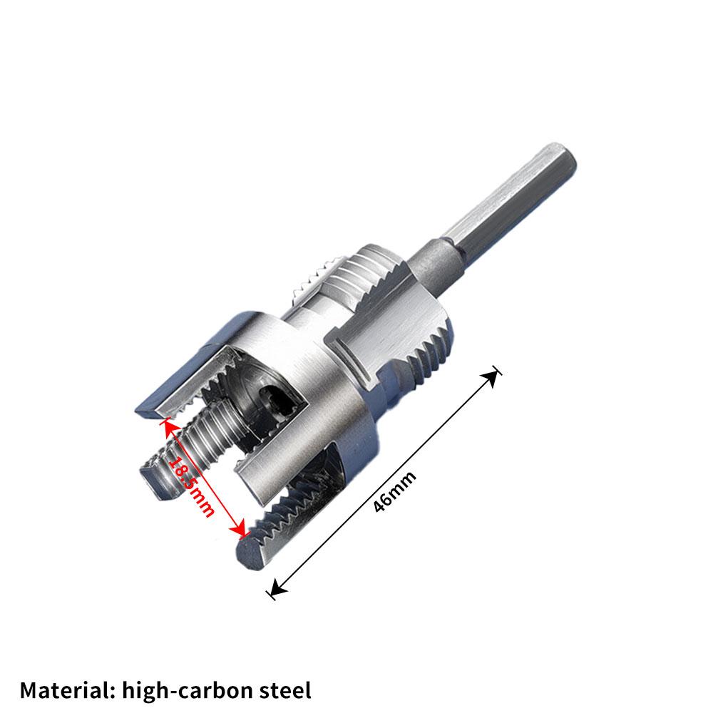 Новый развертка резьбы для труб PPR/PVC 20MM/25MM Инструмент для нарезания резьбы Внутренняя резьба Внешняя резьба Интегрированная плашка Открыватель резьбы для водопроводных труб