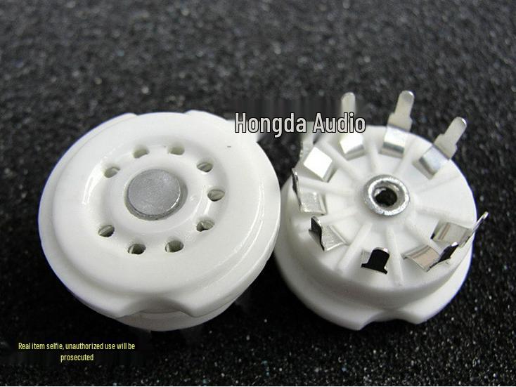 Dawn Nine-Pin Ceramic Tube Socket PCB for 12AX7/12AU7/6N11/6N3