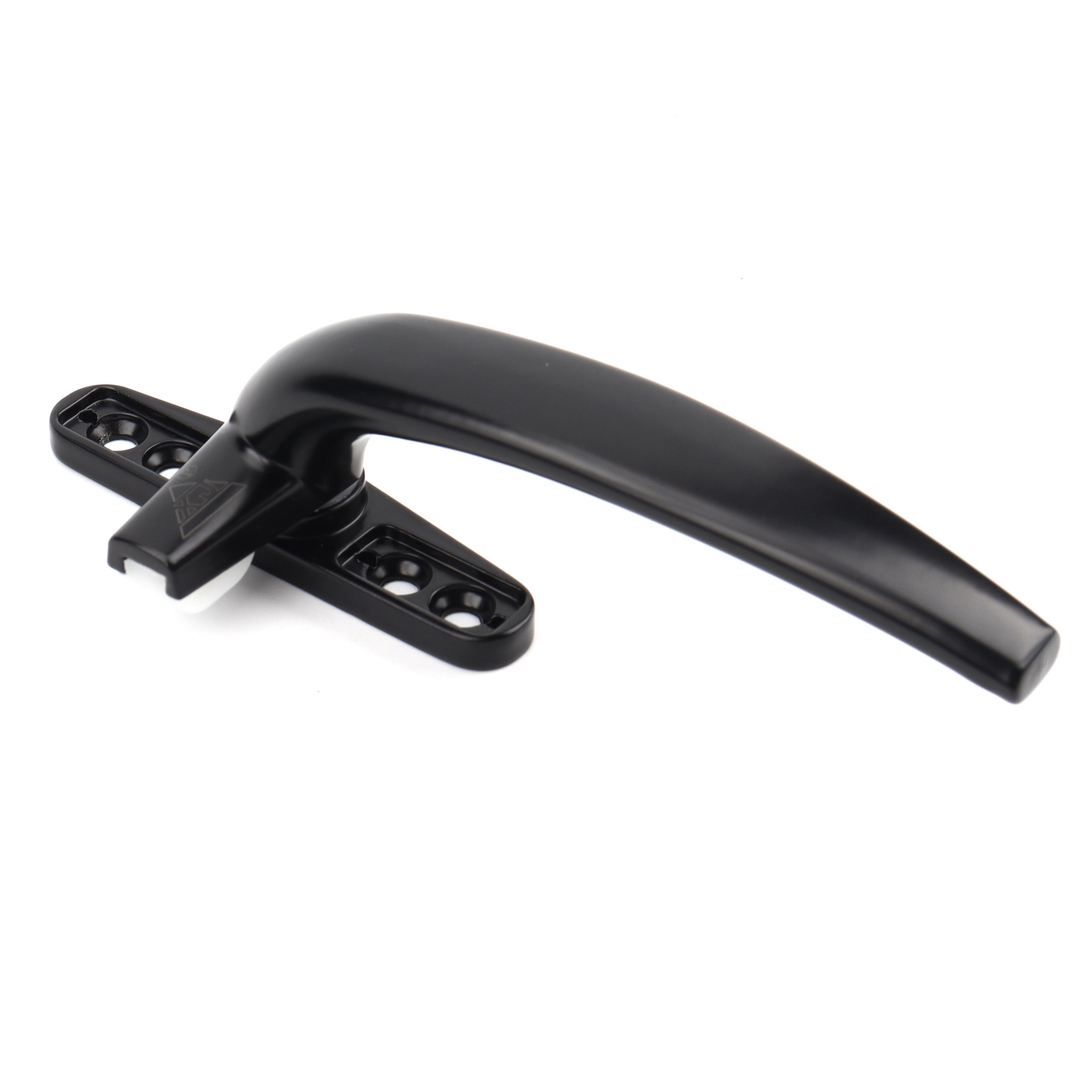 Modern Apartment Aluminum Alloy Single Point Casement Window Lock Handle Aluminum