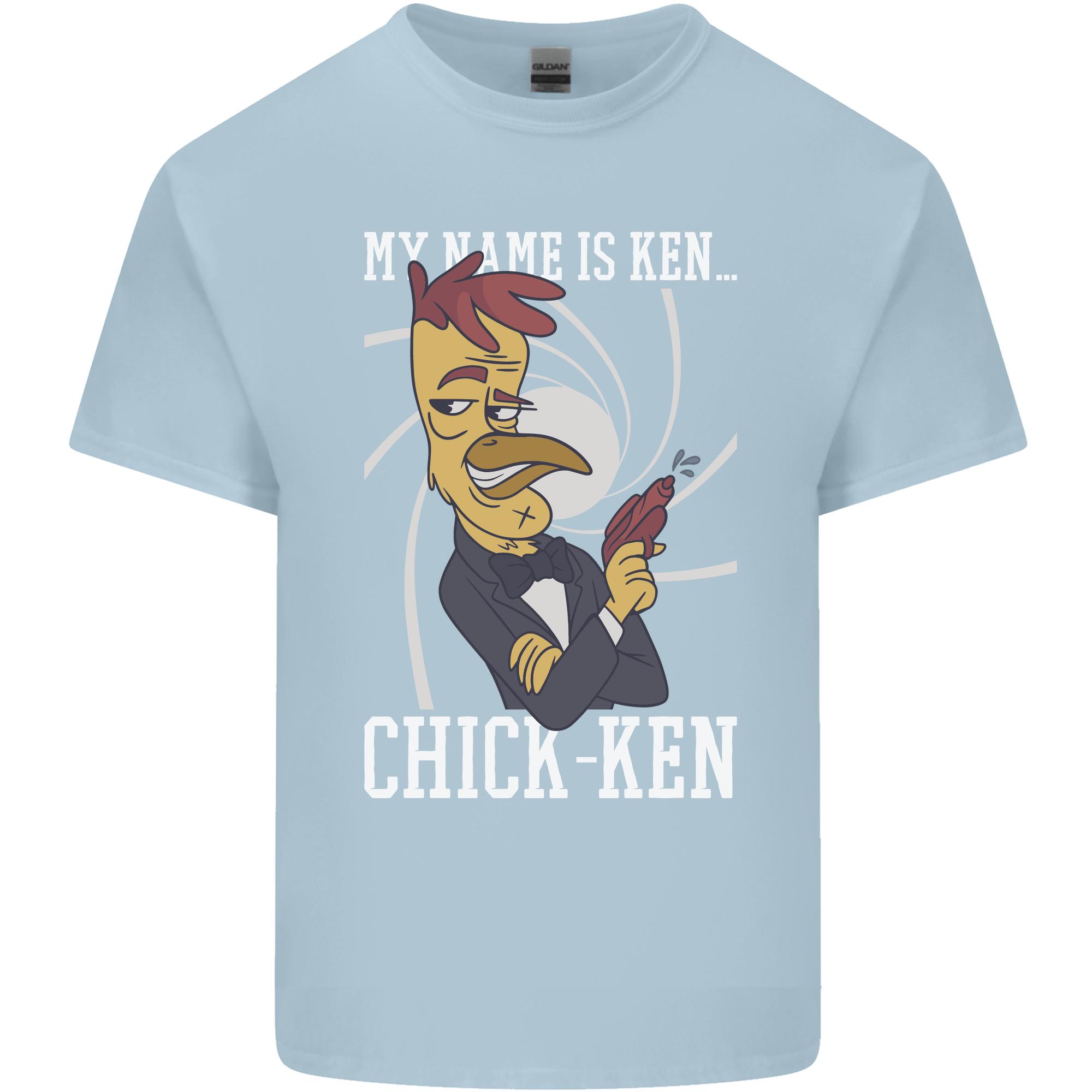 Funny Chicken Spy Parody Unisexs Light Cotton TShirt S