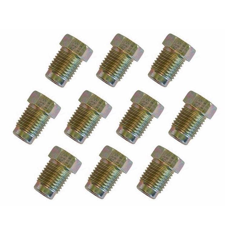 10mm x 1mm Außengewinde Bremsleitungsverschraubung für 3/16” Rohr 3/8” UNF x 4 Gänge pro Zoll