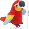 Pappagallo Ara Peluche Parlante Ripete le Tue Parole Registrazione Elettronica Uccello Animato Peluche Animale Domestico Parlante Giocattolo