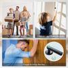IRONZON Fingerprint Door Lock Door Knob with Keypad Keyless Entry Door Lock with Handle for Home Hotel Apartment Bedroom