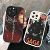 Lady Gaga Ablums Phone Case For IPhone 16 15 14 13 12 11 Pro Max Plus Soft Leather Cover