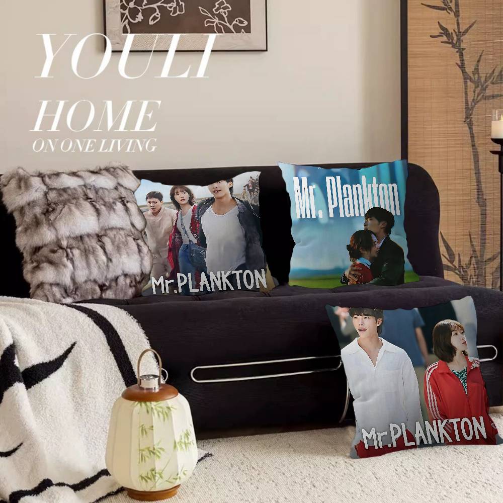 Beliebte koreanische Dramen Mr Office Kissenbezug Autokissenbezug 45X45CM Lendenkissenbezug Sofakissenbezug