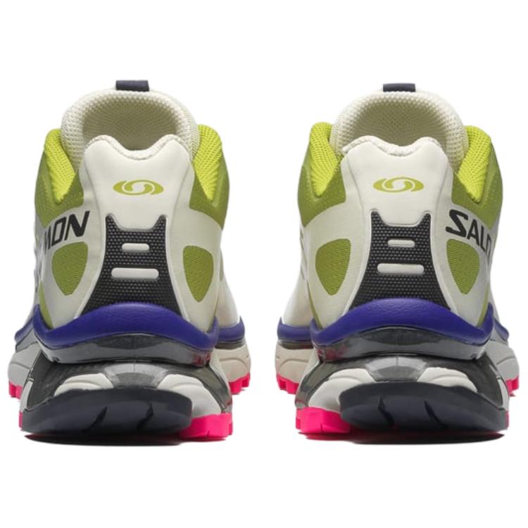 SALOMON XT-4 OG Comfortable Versatile Synthetic Leather Breathable Low-Top Running Shoes Unisex Running Shoes Vanilla 476848