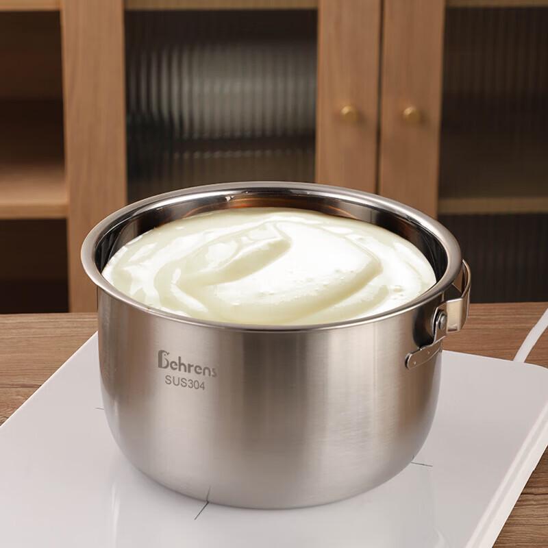 Berenice Lattina per Conservazione Strutto in Acciaio Inossidabile 304