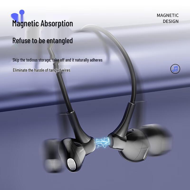 OKSJ Wireless Neckband Sport Bluetooth Earphones