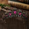 Hochzeit Haar Tiara Kristall Brautkrone Kopfschmuck Modisches Haarband Stirnband Haarschmuck Kopfschmuck Geschenk