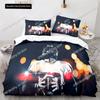 American Football Bettbezug Set 3D Sport Rugby Spieler Polyester Bettdeckenbezug Für Männer Teenager Junge Kind Bettwäscheset King Queen