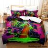 2023 Higurashi When They Cry Bedding Set Single Twin Full Queen King Size Bed Set Aldult Kid Bedroom Duvetcover Sets Anime