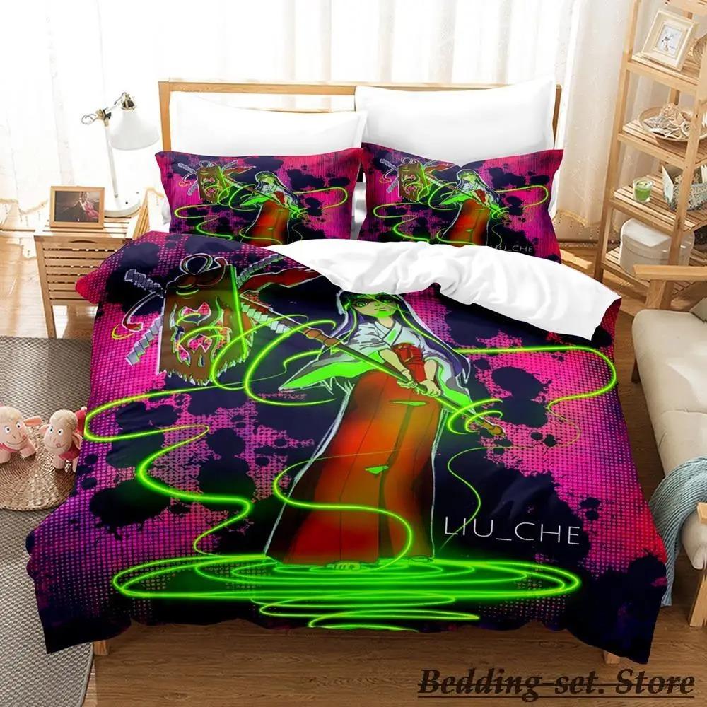 2023 Higurashi When They Cry Bedding Set Single Twin Full Queen King Size Bed Set Aldult Kid Bedroom Duvetcover Sets Anime