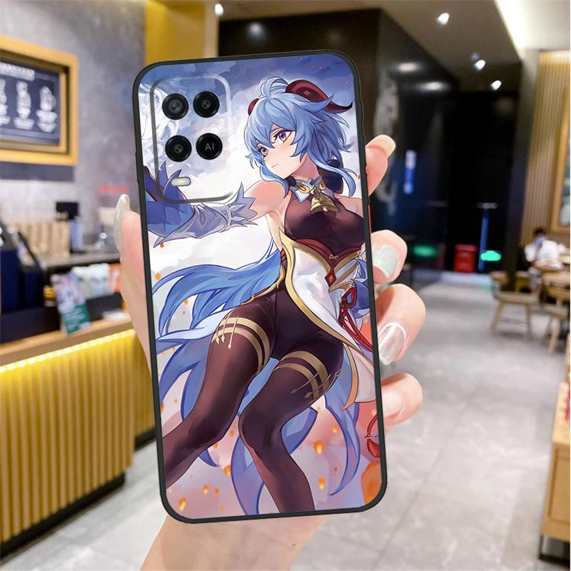 Coque Ganyu Genshin Impact Pour Oppo A96 A76 A16 A17 A18 A60 A80 A40 A38 A58 A78 A98 A94 A74 A54 A15 A57 A77 A5 Pro