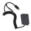 Type C Power Adapter DC Coupler FW50 Full Decoded Dummy Battery for Sony A6000 A6500 A9 A7