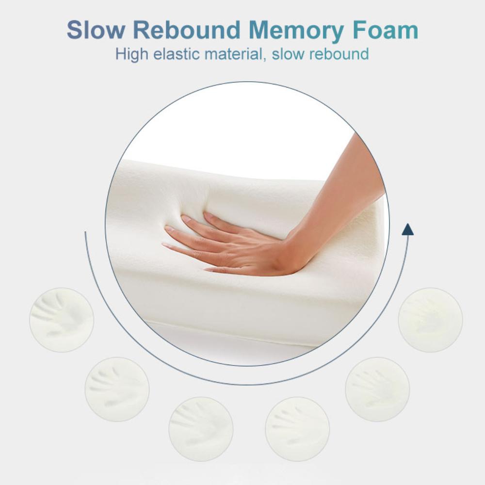 Orthopedic Memory Foam Pillow Slow Rebound Soft Memory Slepping Pillows Butterfly Shaped Relax The Cervical for Adult