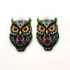 6 super bright owl pendant for jewelry earrings