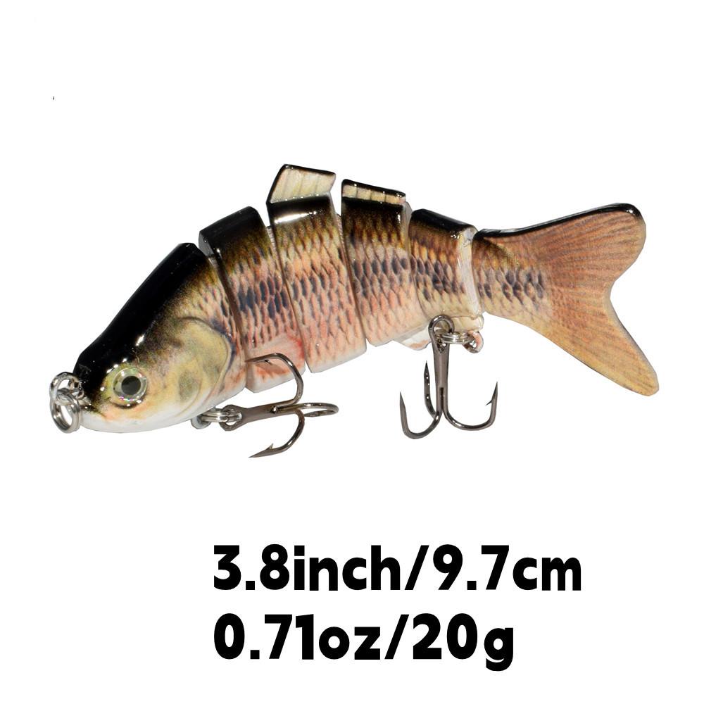 Fishing Lure Bait Swimbait Fishhook Crankbait Fish Hunting Muskie Bass 3.8inch 6 Segment buy at low prices in the Joom online store Fishing Lure Bait Swimbait Fishhook Crankbait Fish Hunting Muskie Bass 3.8inch 6 Segment buy at low prices in the Joom online store