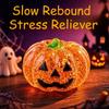 Halloween Pumpkin Squishy Toy Slow Rebound Stress Relief Fidget TPR Desk Anxiety Reliever Party Favors Gift for Teens Adults