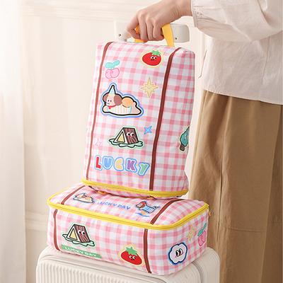 Cartoon Travel Storage Bag, Clothes And Shoes Storage, Sorting And Packaging Bag, Large Capacity Waterproof Luggage Sorting Bag