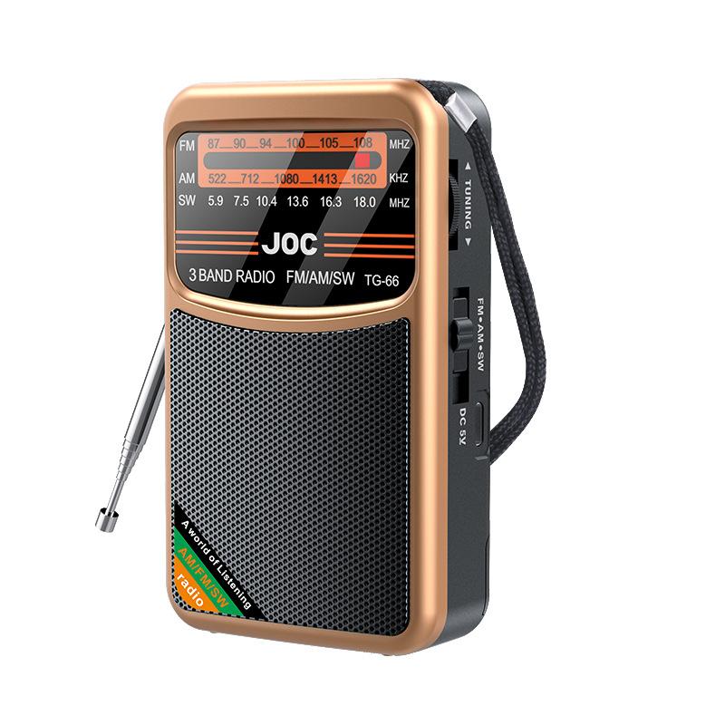 Mini Portable Full Band Radio High Sensitivity FM AM SW Radios Receiver with Retractable Antenna Support 3.5mm Headphones Play
