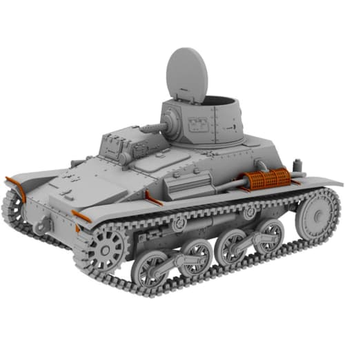 IBG 1/72 Japanese Army Type 94 Light Armored Car (Late Model) Plastic Model Kit PB72044