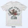 Feral Aunts Social Club The Cool Aunt Pregnancy Raccoon T-Shirt