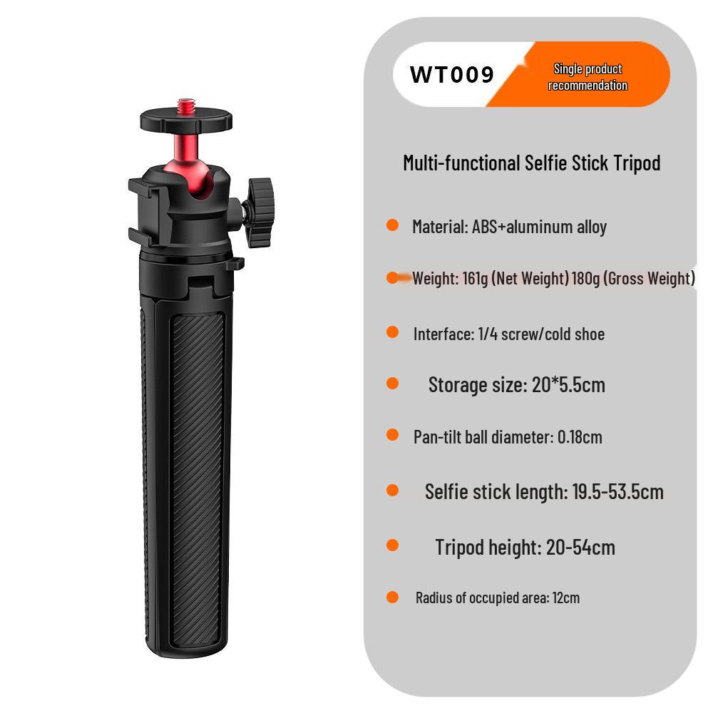 

Beizhen WT009 Portable Tripod & Selfie Stick for Mobile & Mirrorless Cameras
