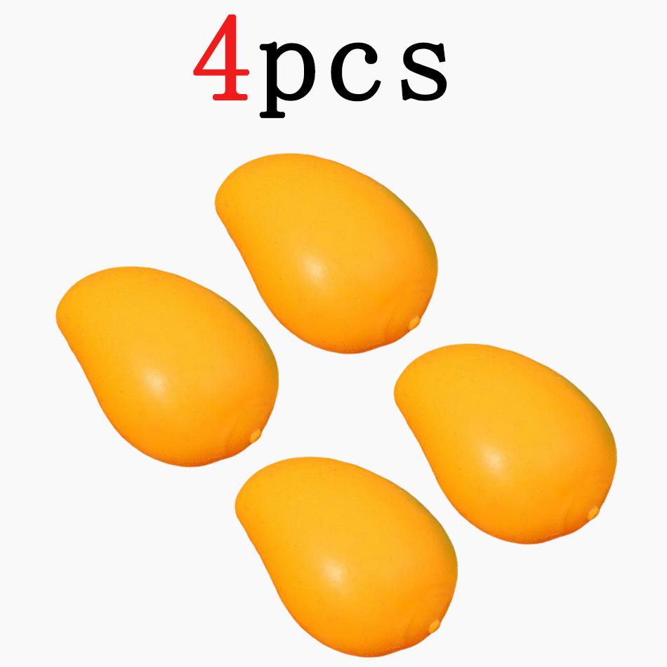 1-5Pcs Stress Relief Toy Mango Squishy Ball Super Slow Rebound Decompression Fidget Butter Toy Anxiety Relief Wholesale
