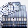 Men's Long Sleeve Washed Oxford Button-Down Shirt with Pocket, 100% Cotton Soft Comfortable Casual Fashion Spring Fall Menwear
